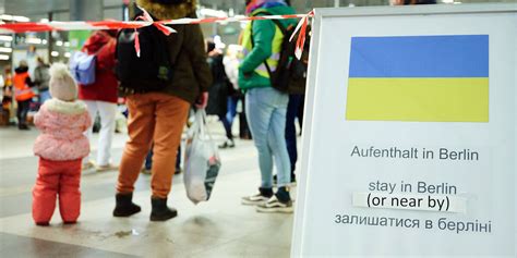 Украинские беженцы в Германии